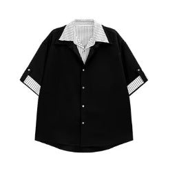 Luxe Layered Short Sleeve Shirt