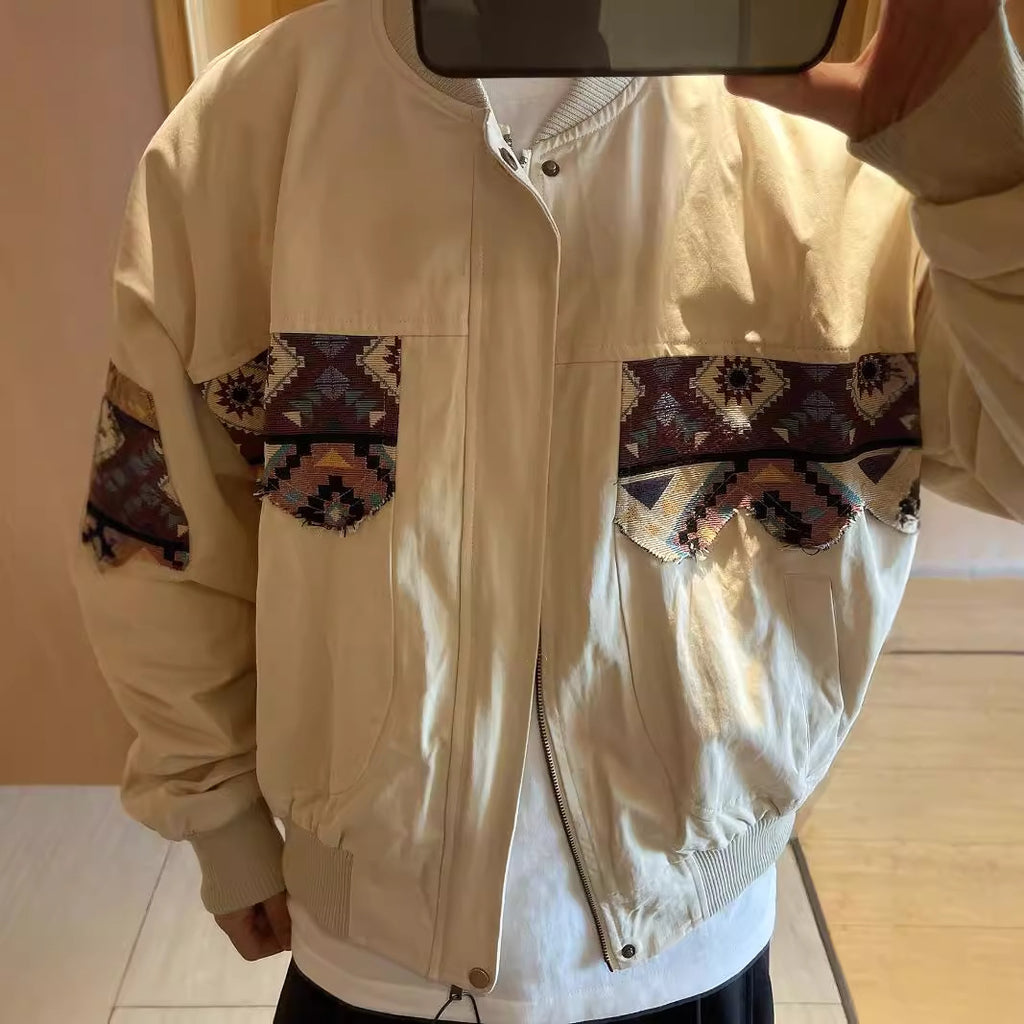 Aztec Bomber Jacket