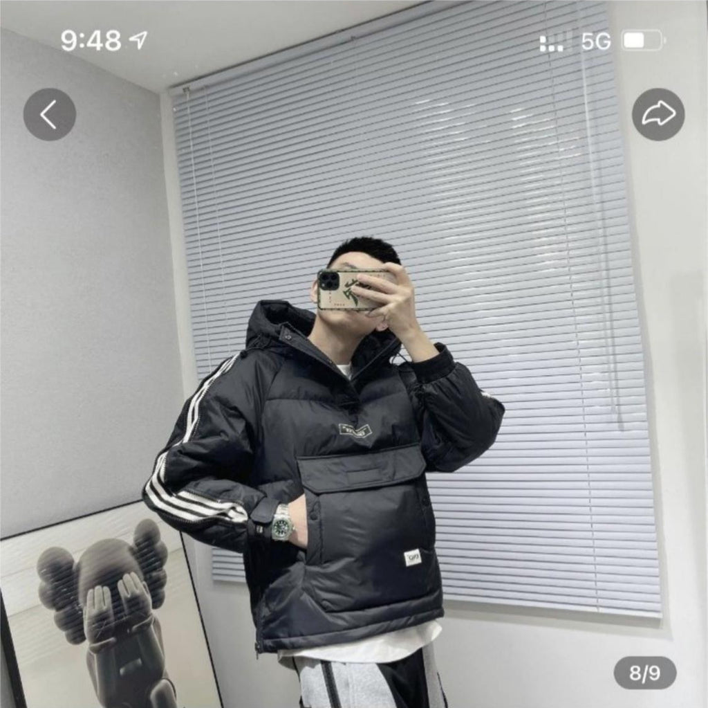 Men's Winter Pullover Puffer Jacket