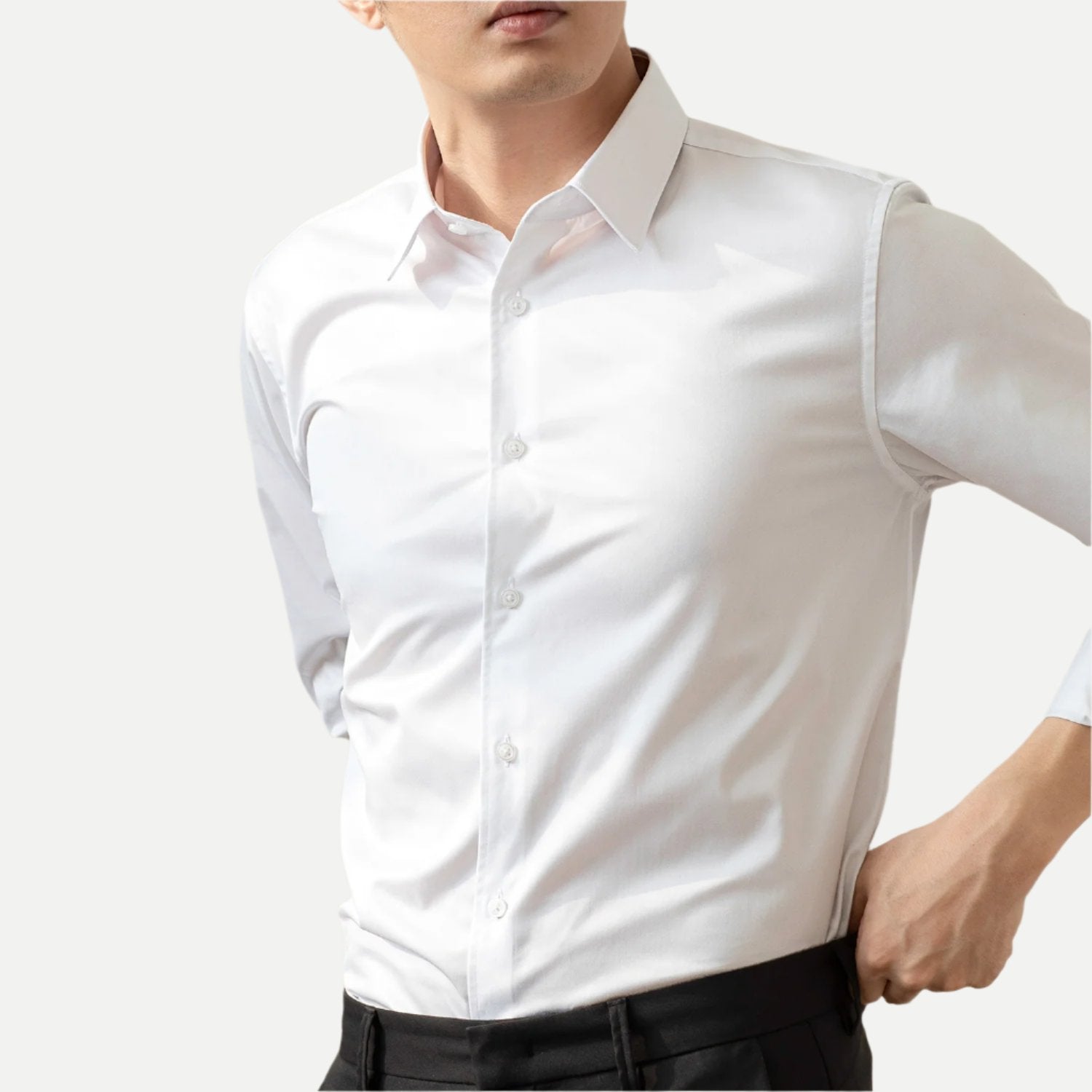 Non-Iron White Shirt