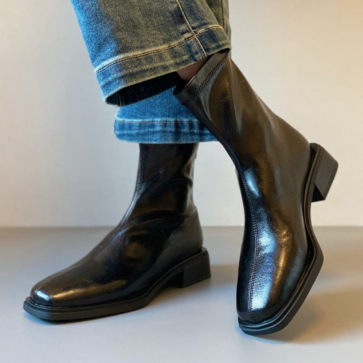 Leather Chelsea Ankle Boots
