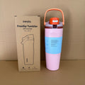 30oz Insulated Stainless Steel Tumbler with Straw