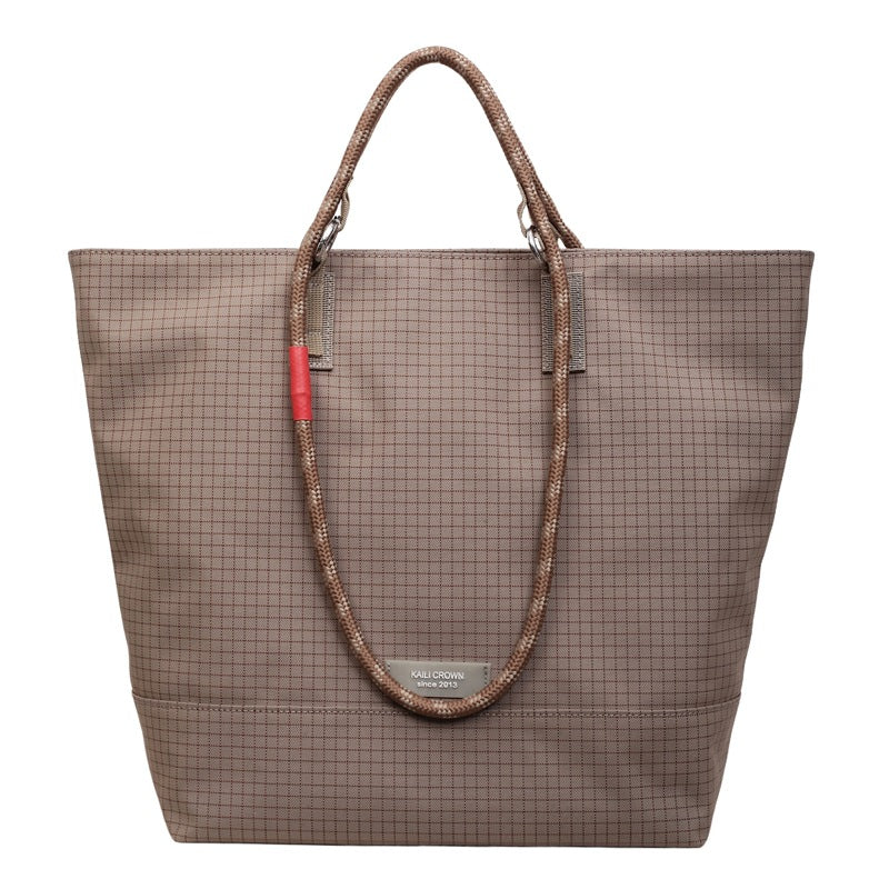 yellow canvas tote bag