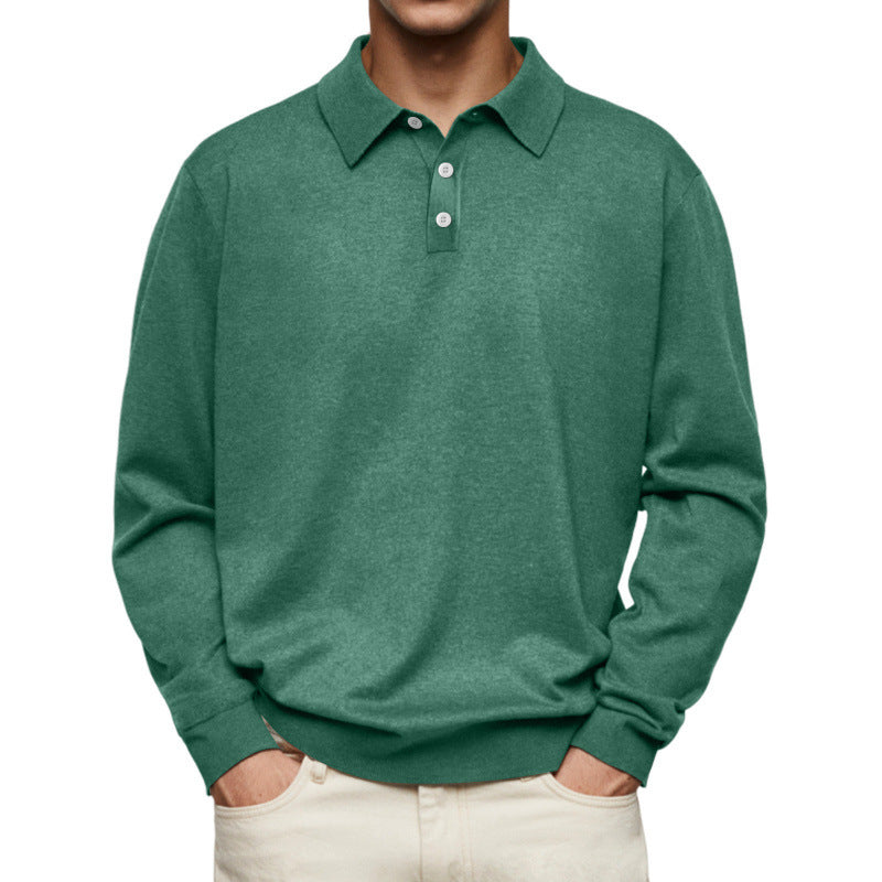 Men's Long-Sleeve Polo Shirt