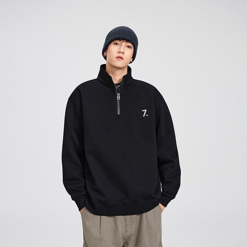 Men's Half-Zip Pullover Sweatshirt