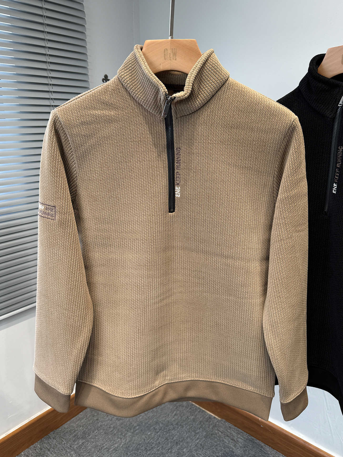 Half-Zip Knit Pullover