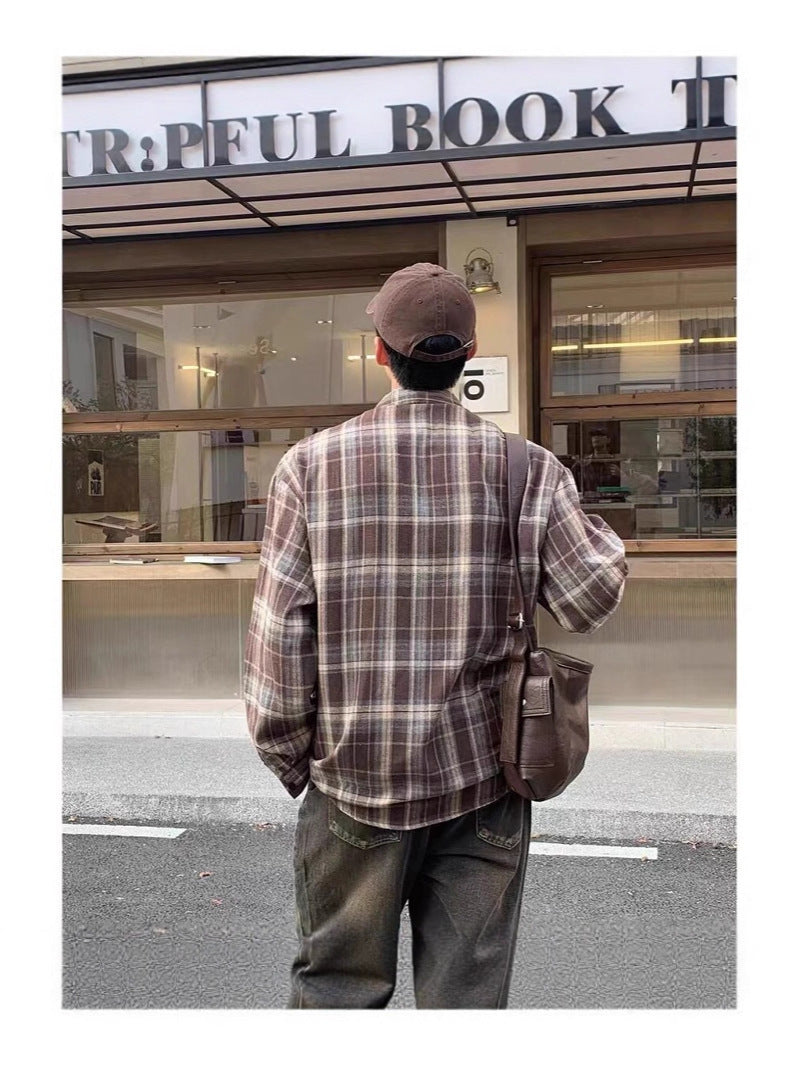 Vintage Plaid Overshirt