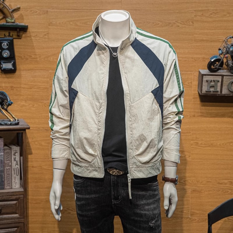 Men’s Paneled Athletic Windbreaker