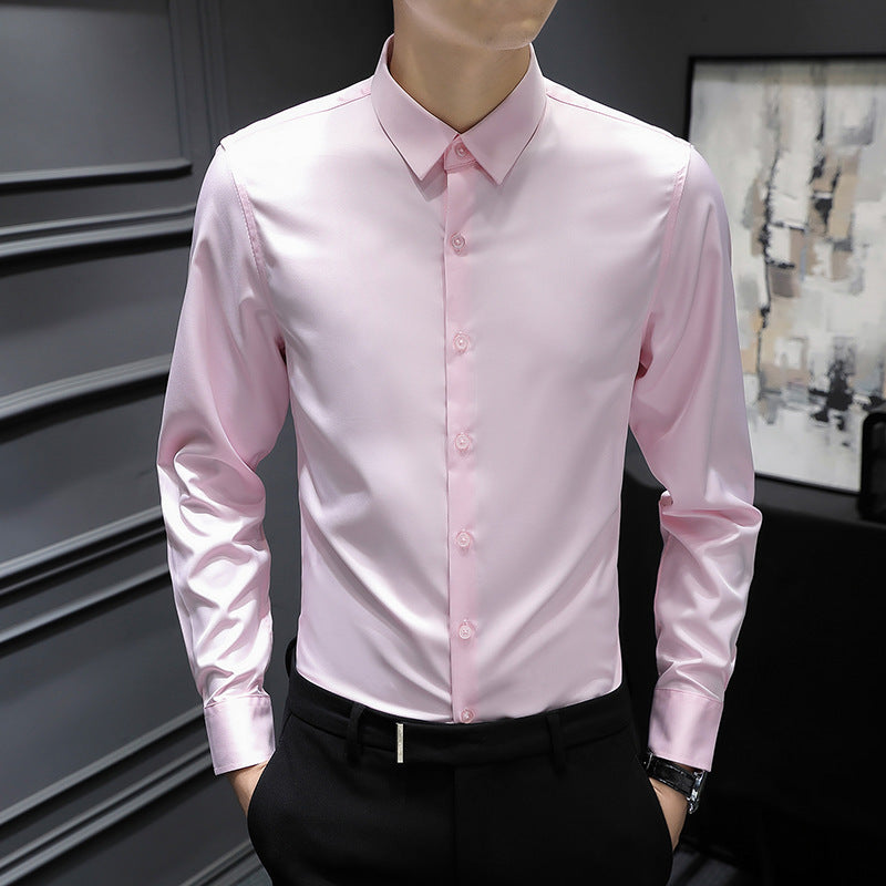 Wrinkle Free Silk Lustre Business Shirt