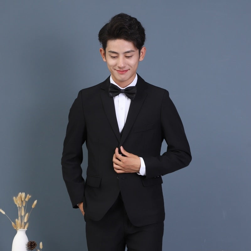 Men's Formal Slim-Fit Suit Set