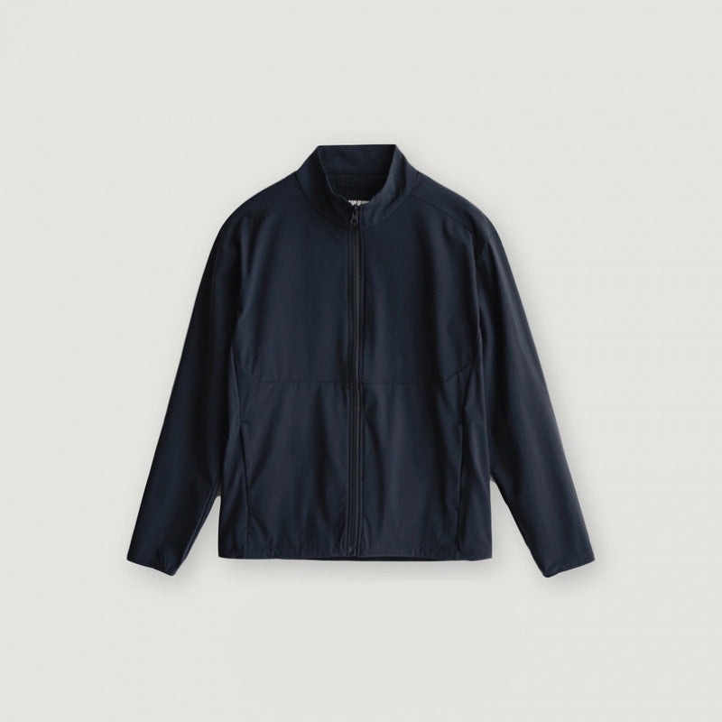 Lightweight Stand-Collar Jacket