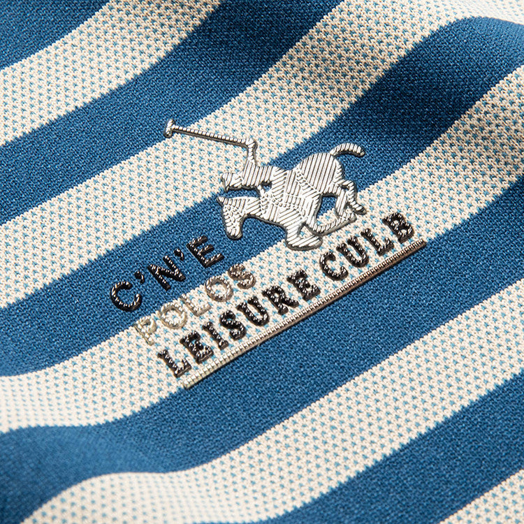 Men’s Striped Leisure Polo