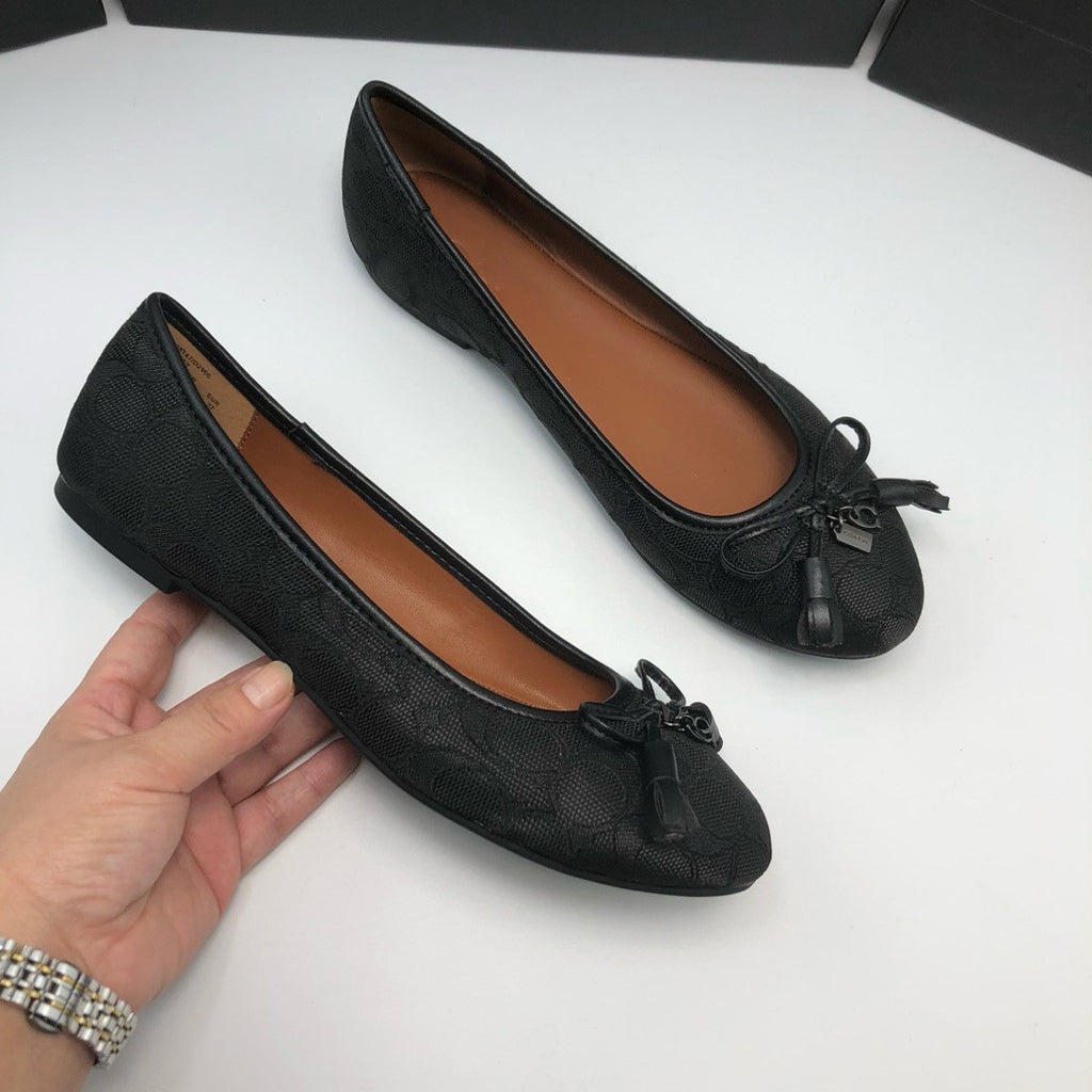Tassel Bow Loafers