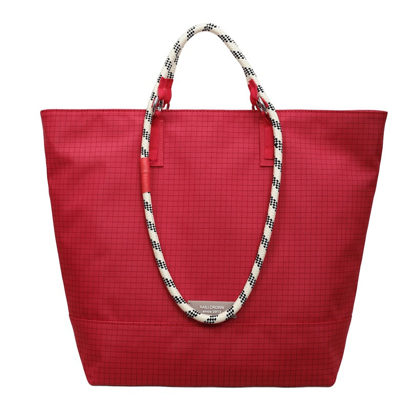 yellow canvas tote bag