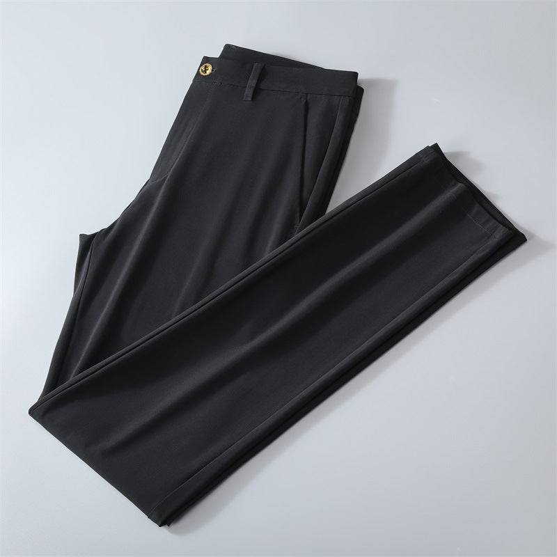 Men's Ice Silk Pants: Thin and Luxurious