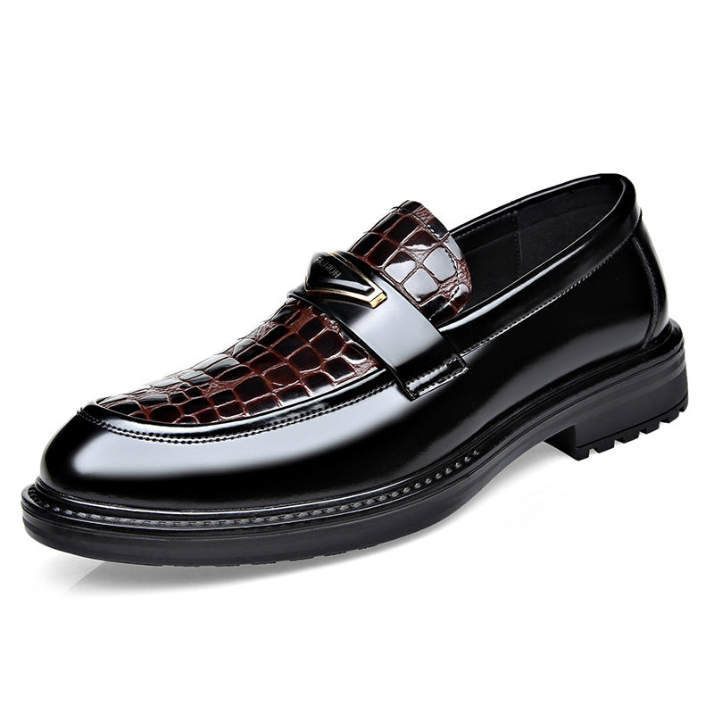 Men's Business Slip-On Leather Shoes