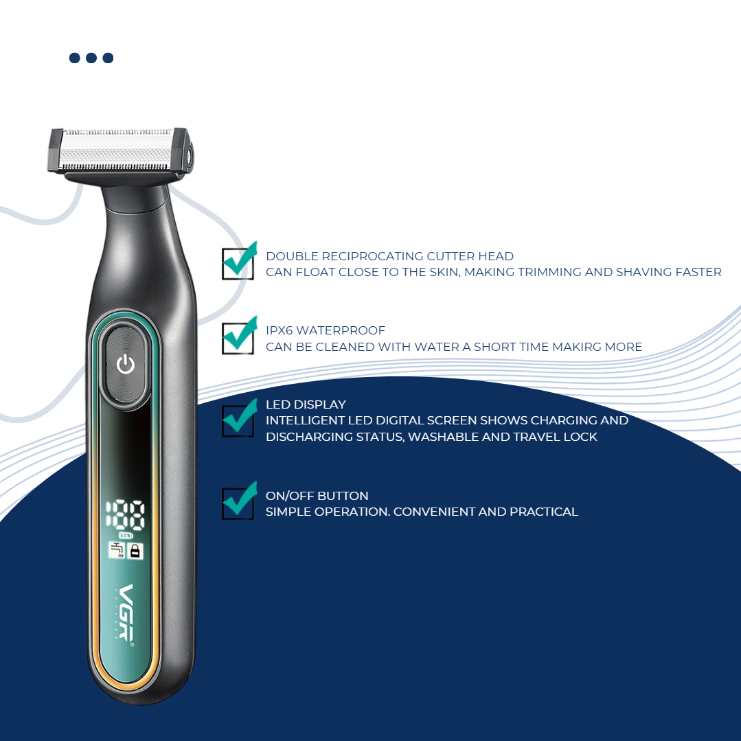 Shasoul VGR360 Cross-Border T-Shaver