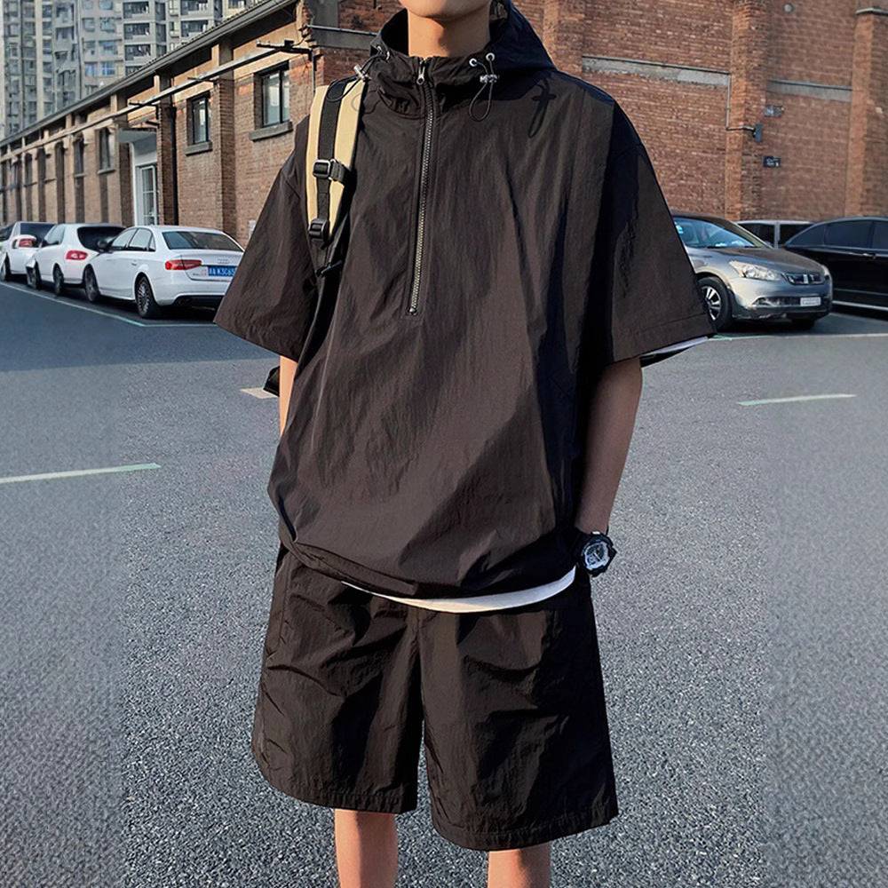 Casual Half-Zip Tracksuit