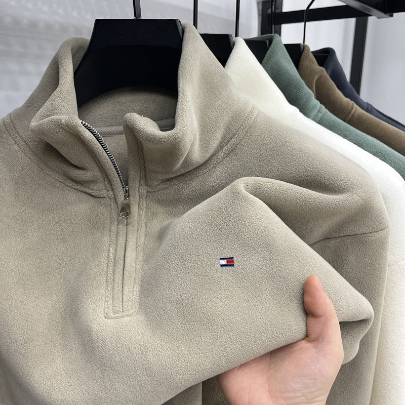 Quarter-Zip Fleece Sweatshirt