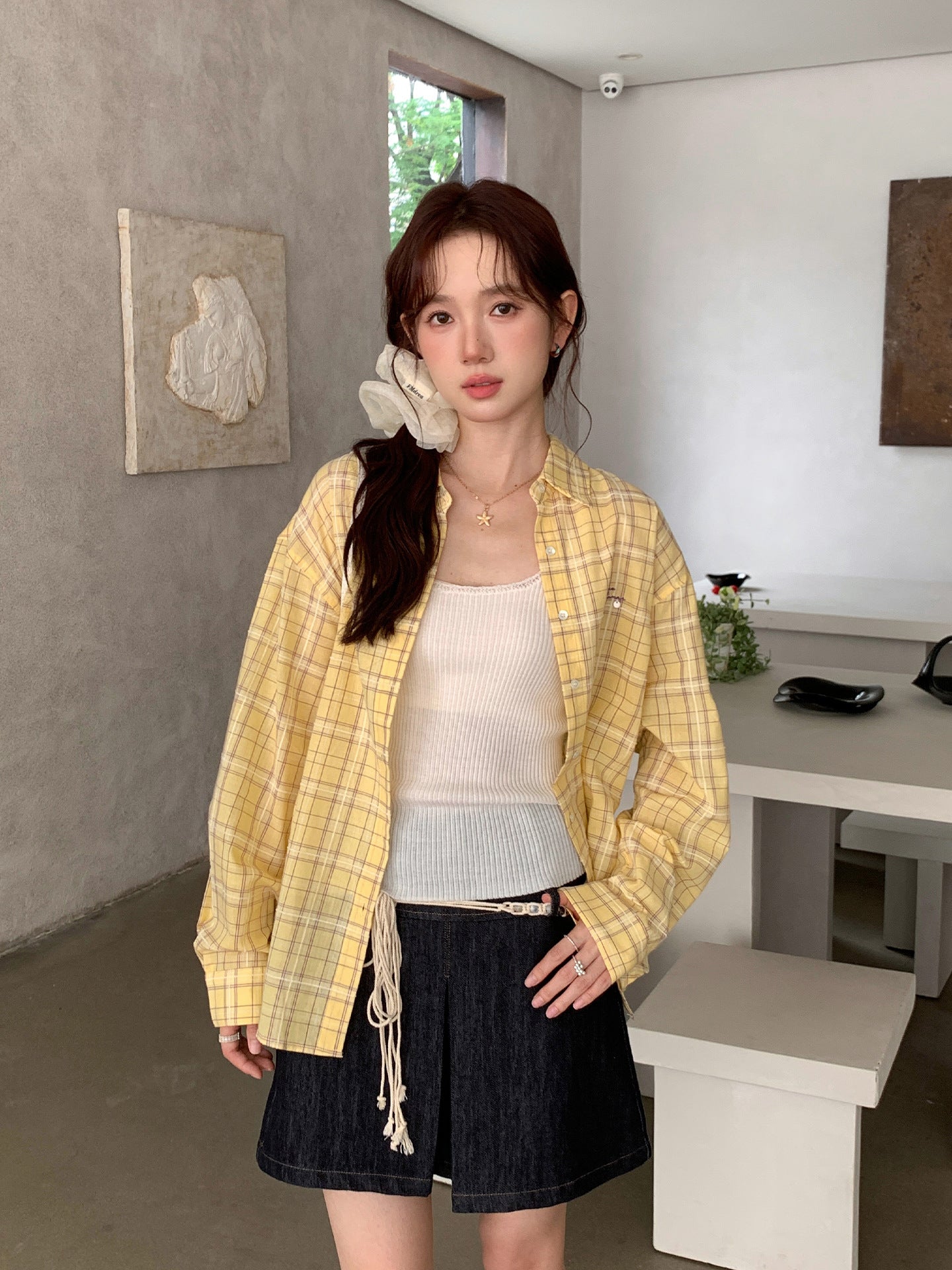 Classic Plaid Relaxed Fit Shirt