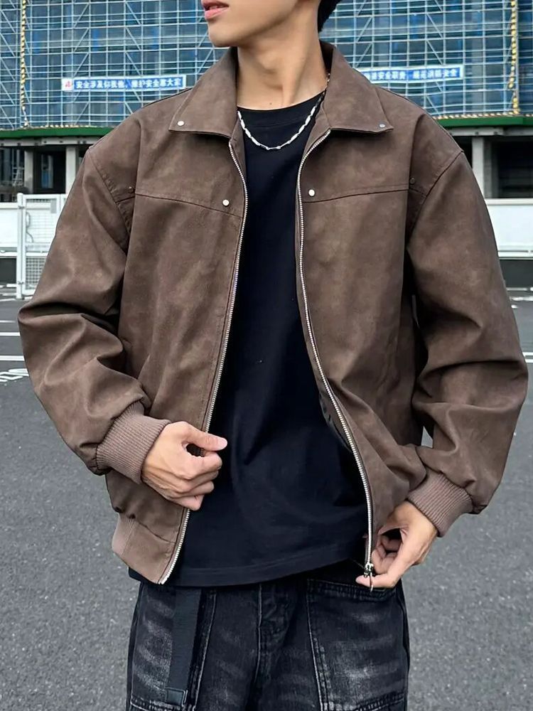 Vintage Rivet Harrington Jacket