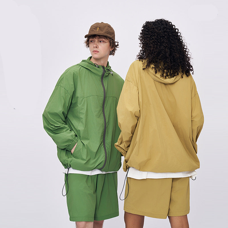 Lightweight UPF Jacket & Shorts Set