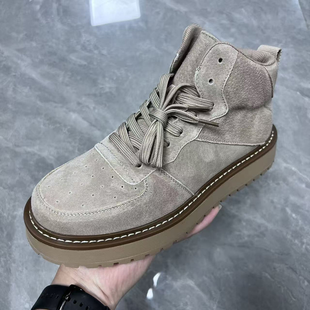 Retro Urban Suede Boots