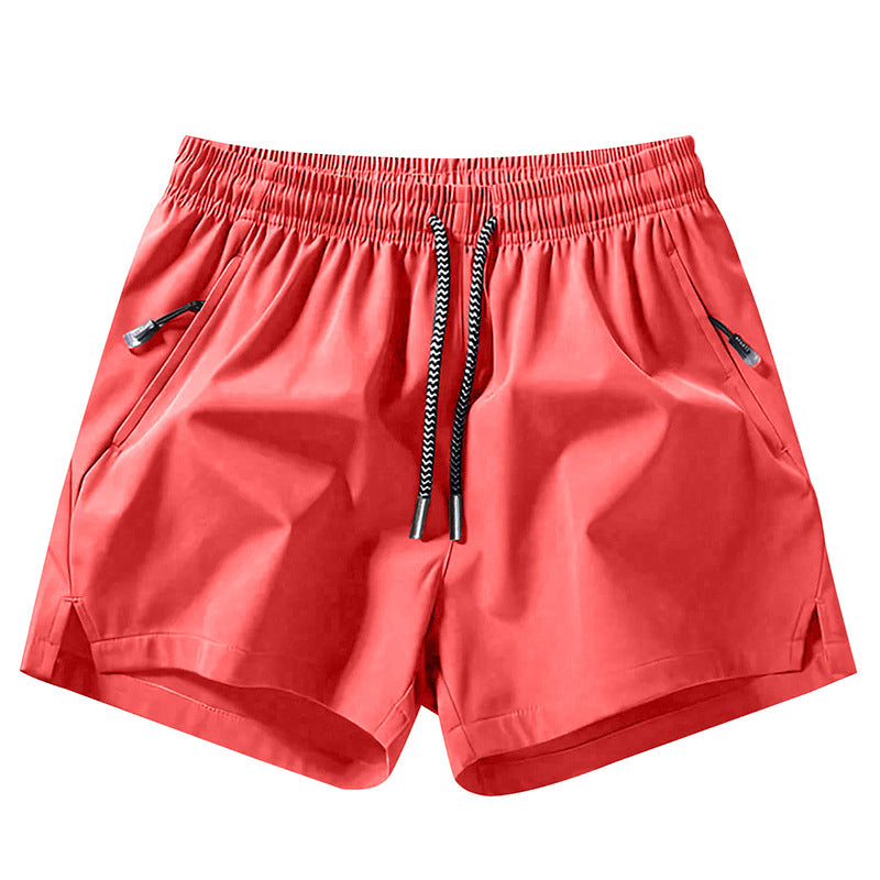 Athletic Drawstring Training Shorts