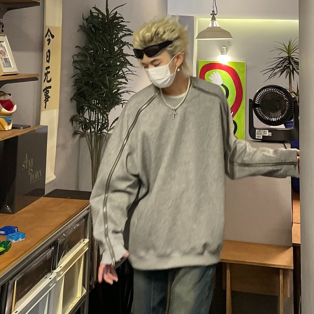 Oversized Crewneck Pullover