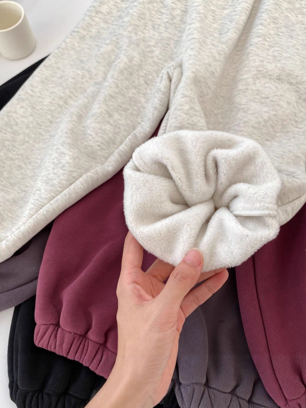 Kids' Fleece-Lined Warm Sweatpants