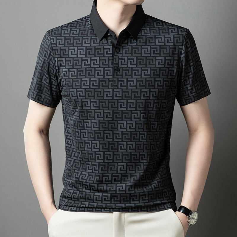 Seamless Monogram Tech Polo