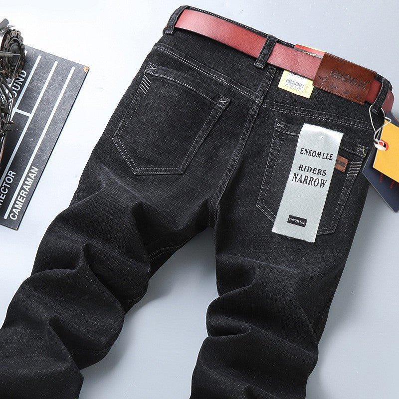 Essential Straight Fit Stretch Denim