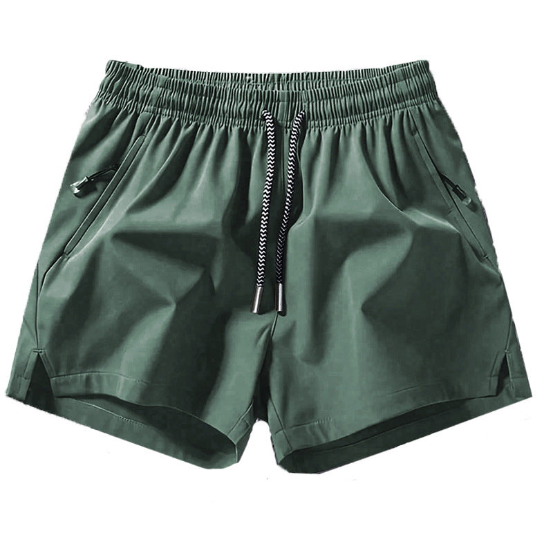 Athletic Drawstring Training Shorts