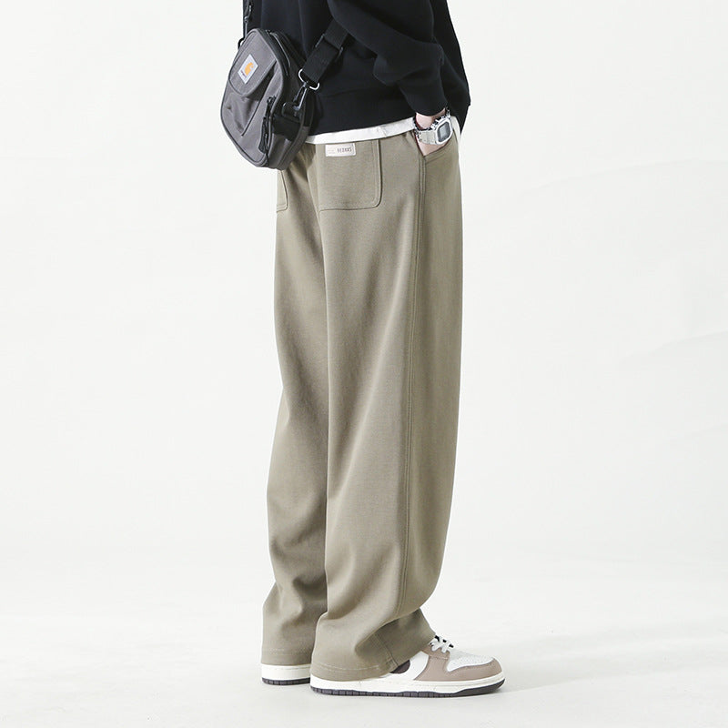 Relaxed Fit Drape Trousers