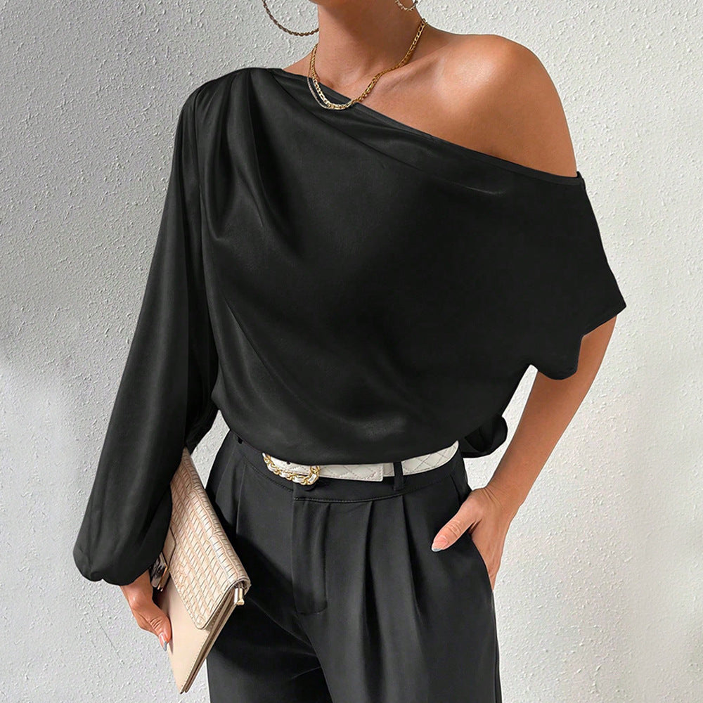 Asymmetric Off-Shoulder Top