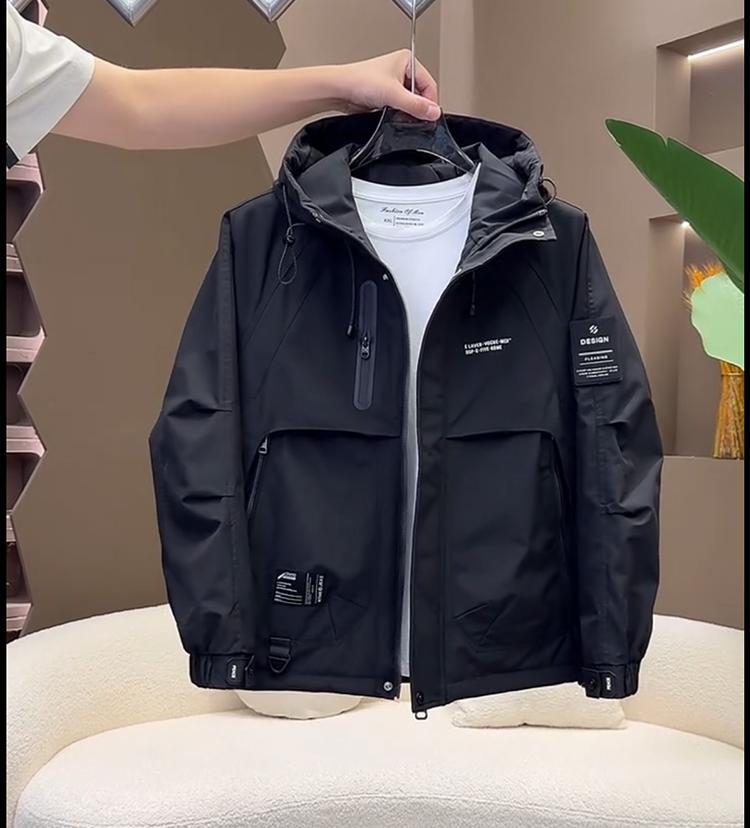 Utility Hooded Jacket