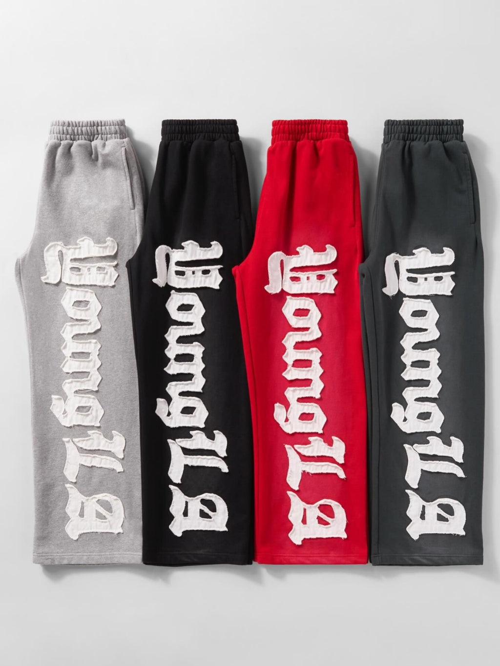 Oversized Embroidered Lounge Pants