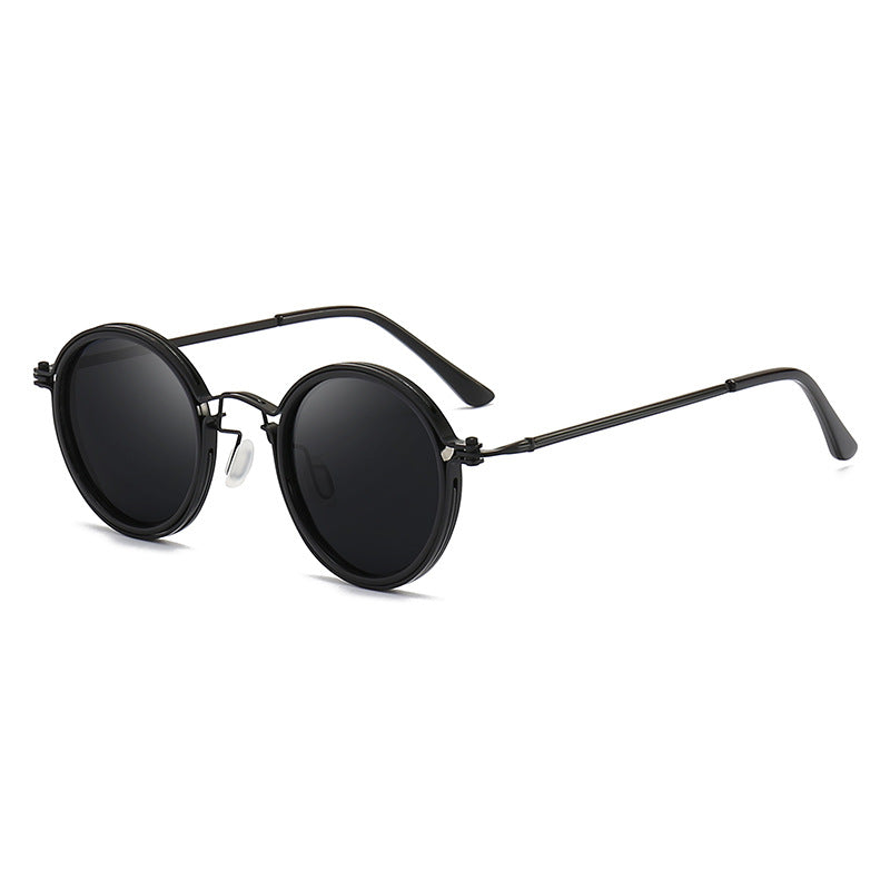 Vintage Round Frame Sunglasses