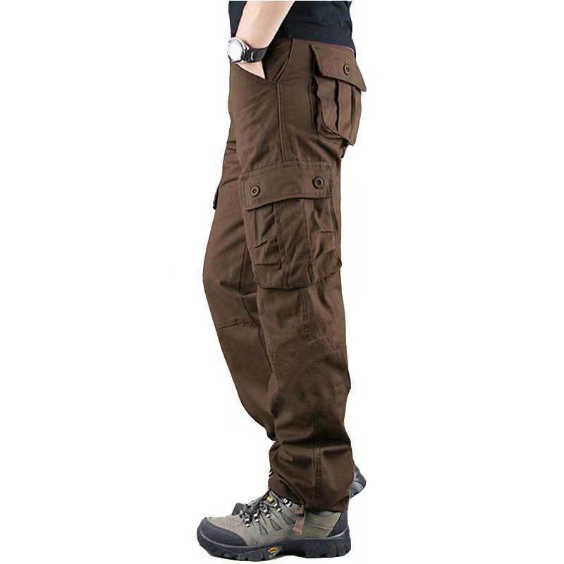 Men's Loose Fit Cargo Work Trousers