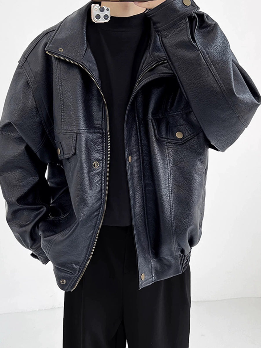 Retro Oversized Flight Jacket