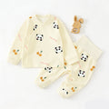 Cotton Baby High-Waist Thermal Set