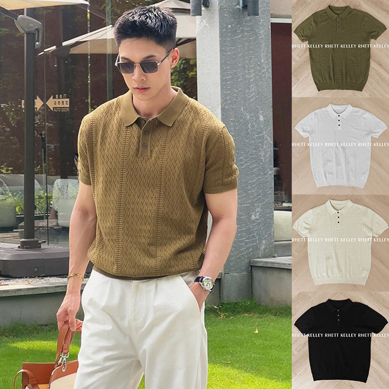 Premium Knit Polo Shirt