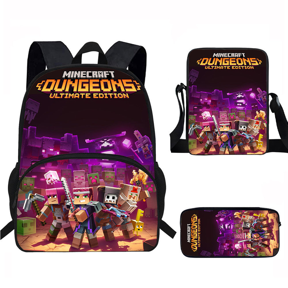 Minecraft Backpack Set