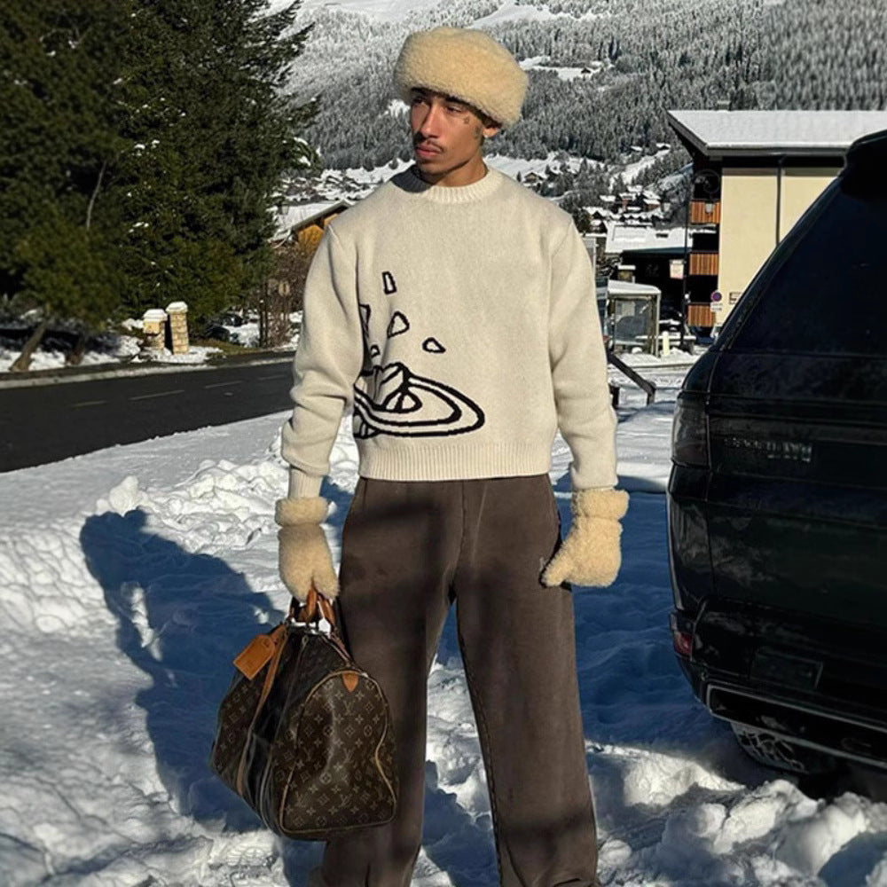 Cross-border American retro sweater