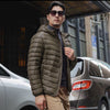 Men's hooded (military green)