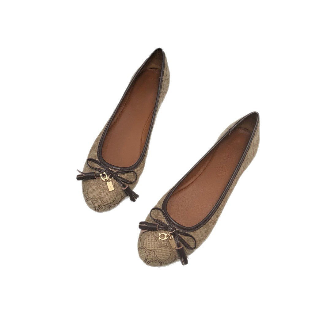 Tassel Bow Loafers