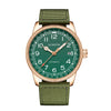Rose shell army green nylon band