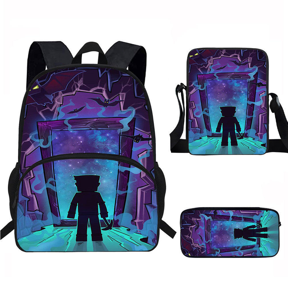 Minecraft Backpack Set
