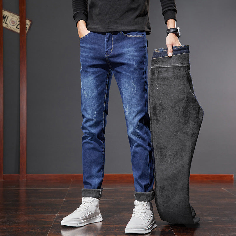 Casual Slim-Fit Denim Jeans