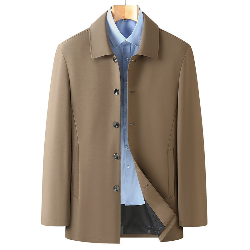Minimalist Executive Harrington Jacket